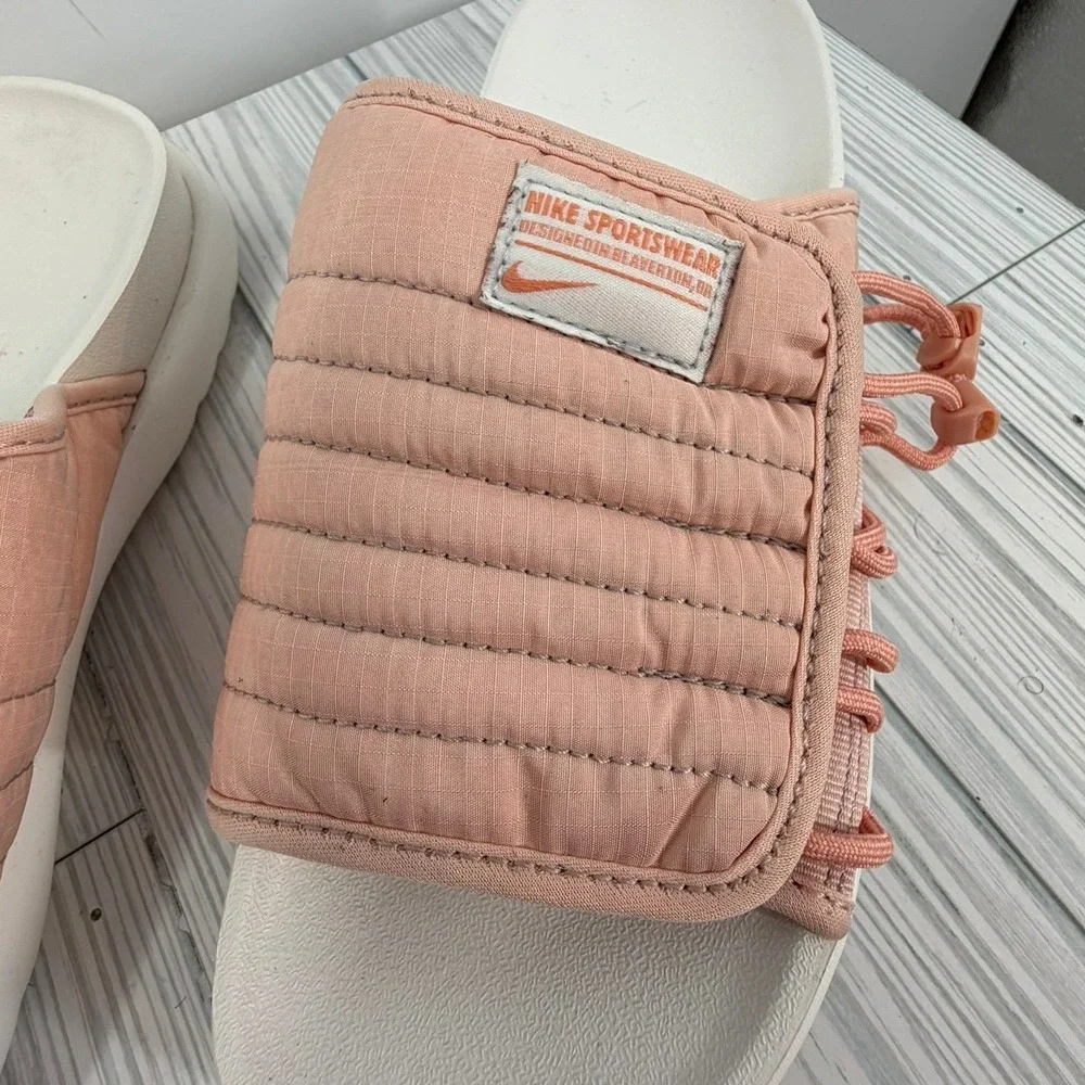 Nike Asuna 2 Slide Sandals Madder Root Coral Chalk Pink Women DX6067-800